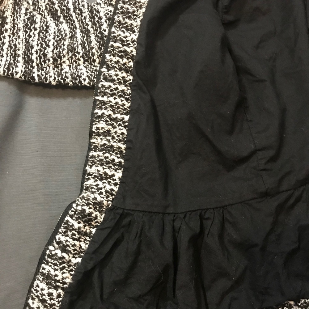 ADORABLE Gymboree Ruffle Hem Tweed Jacket (S. 7-8) - Picture 4 of 6